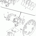 YZ250FR Задний суппорт тормозной