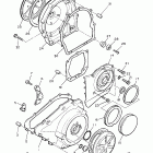 V-Max Крышка картера двигателя