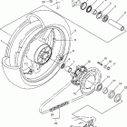 YZF-R1 Заднее колесо