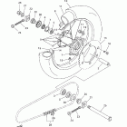 YZ 450F Заднее колесо