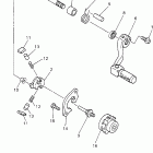 WR450FR Вал переключения