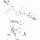 PW50 Подножки