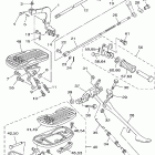 V STAR 650 CLASSIC-XVS650ARC/XVS650AR Подножки