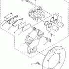 YZF-R1 Задний суппорт тормозной