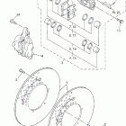 FJR1300RC/FJR1300 Передний тормозной суппорт
