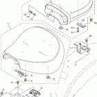 ROAD STAR-XV1600ARC/XV1600AR Сидение