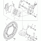 YZ 125 Передний тормозной суппорт