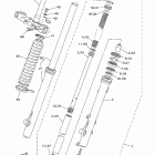 XT 225 Передняя вилка