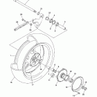 FJR1300 Заднее колесо