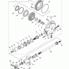 V Star 1100 Custom Ведущий вал
