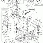 ROAD STAR-XV1600ARC/XV1600AR Топливный бак
