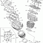 ROAD STAR-XV1600ARC/XV1600AR Цилиндр