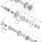 YZ 125 Трансмиссия