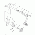 YZ250FP Вал переключения