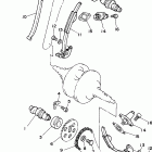 VIRAGO XV250PC/XV250P Цепь механизма газораспределения