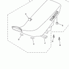 TTR225PC/TTR225P Сидение