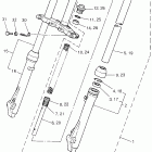 PW 80 Передняя вилка