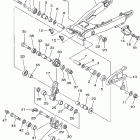 TTR225PC/TTR225P Бугель (задний рычаг)