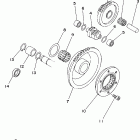 TT-R250 Муфта стартера