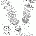 Road Star Silverado Цилиндр