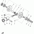 PW50 Коленчатый вал и Поршень