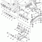 YZ250P Бугель (задний рычаг)