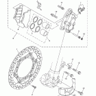 YZ250FP Передний тормозной суппорт