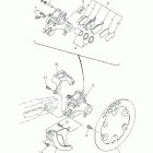 YZ 426F Задний суппорт тормозной