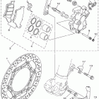 YZ250P Передний тормозной суппорт