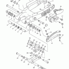YZ250FP Бугель (задний рычаг)
