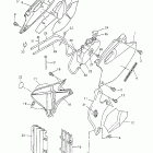 WR 426F Боковая панель