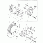 WR 426F Передний тормозной суппорт