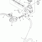 YZ 85 Главный тормозной цилиндр,передний