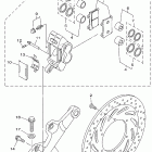 Road Star Silverado Задний суппорт тормозной