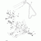 YZ250FP Подножки