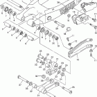 WR250FP Бугель (задний рычаг)