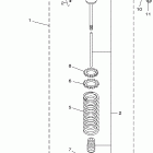 YZ 85 Задняя подвеска