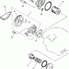 TTR225PC/TTR225P Масляный насос