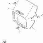 TW200PC/TW200P Обтекатель 1