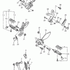 YZF 600R Подножки