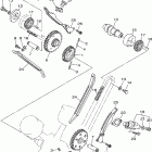 V STAR 1100 CUSTOM-XVS1100PC/XVS1100P Цепь механизма газораспределения