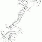 TT-R225 Выхлопная система