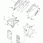 YZ 426F Боковая панель