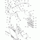 Royal Star Midnight Venture Радиатор и Патрубки