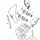 TT-R250 Цепь механизма газораспределения