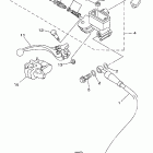 WR250FP Главный тормозной цилиндр,передний