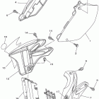YZ250P Боковая панель