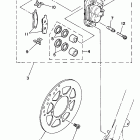 TT-R125 Передний тормозной суппорт