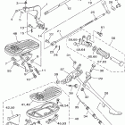 V STAR 650 CLASSIC-XVS650APC/XVS650AP Подножки