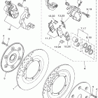 Road Star Silverado Передний тормозной суппорт